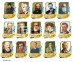 Комплект портретів відомих українських письменників