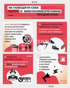 Як поводитись поруч з вибухонебезпечними предметами?