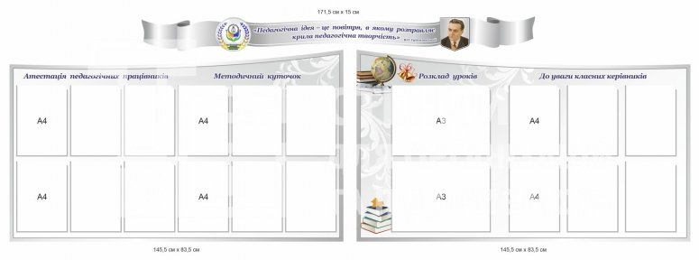 Стенди в методичний кабінет з висловом Сухомлинського