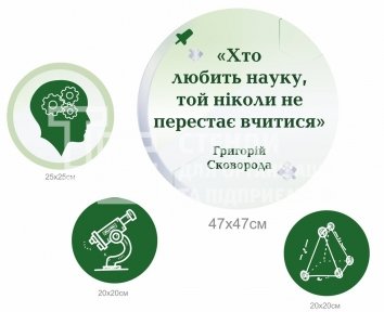 Круглі стенди для підземної школи