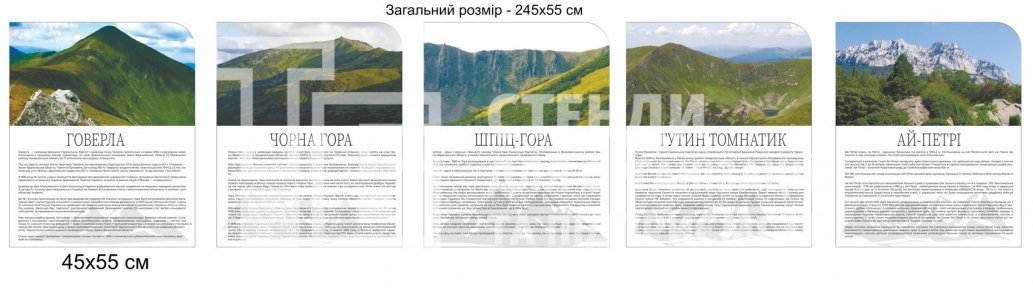 Гори України та їх вершини