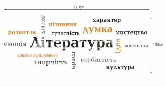 Оформлення кабінету української літератури