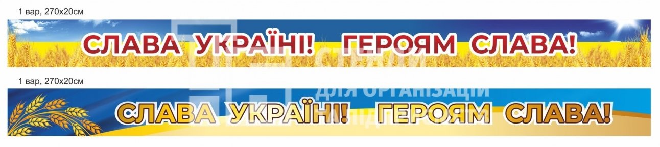 Патріотичний банер 