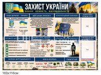 Стенд для кабінету захисту України