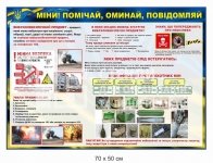 Стенд з мінної небезпеки