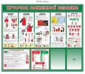 Куточок пожежної безпеки від Stend-TB