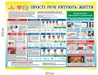 Прості речі рятують життя - стенд з безпеки