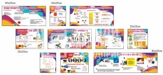 Набір стендів з домедичної допомоги